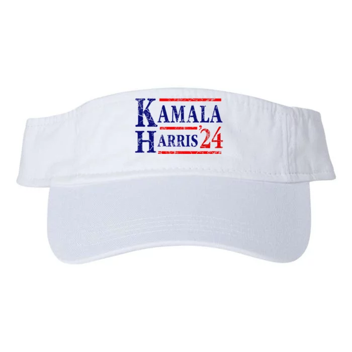 Kamala Harris 24 President Usa Democrat Party Valucap Bio-Washed Visor