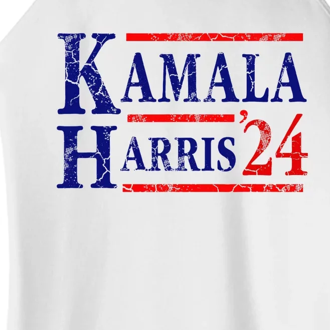 Kamala Harris 24 President Usa Democrat Party Women’s Perfect Tri Rocker Tank