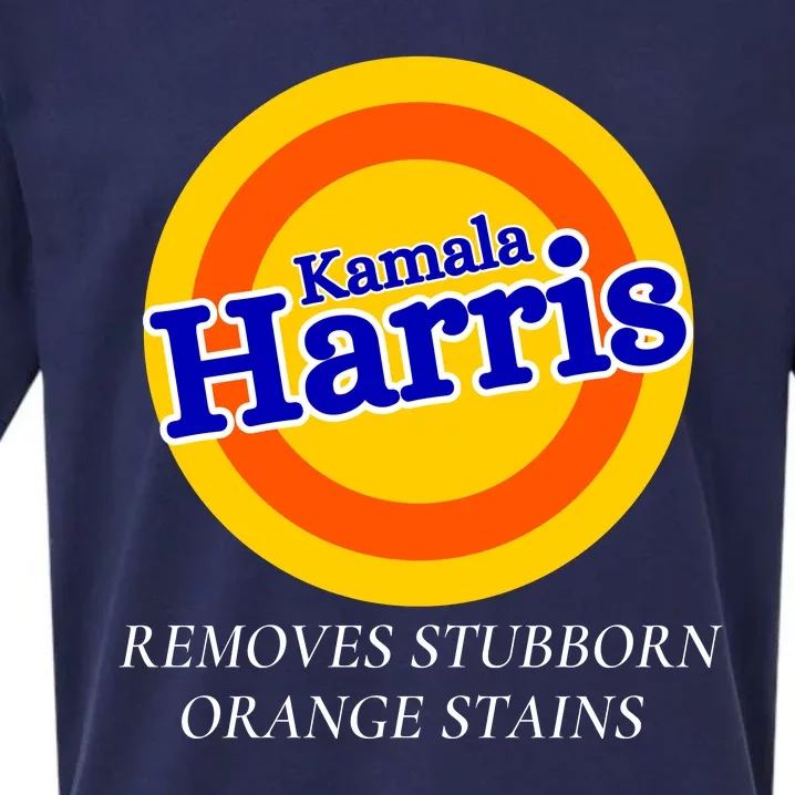 Kamala Harris 2024 Removes Stubborn Orange Stains Sueded Cloud Jersey T-Shirt