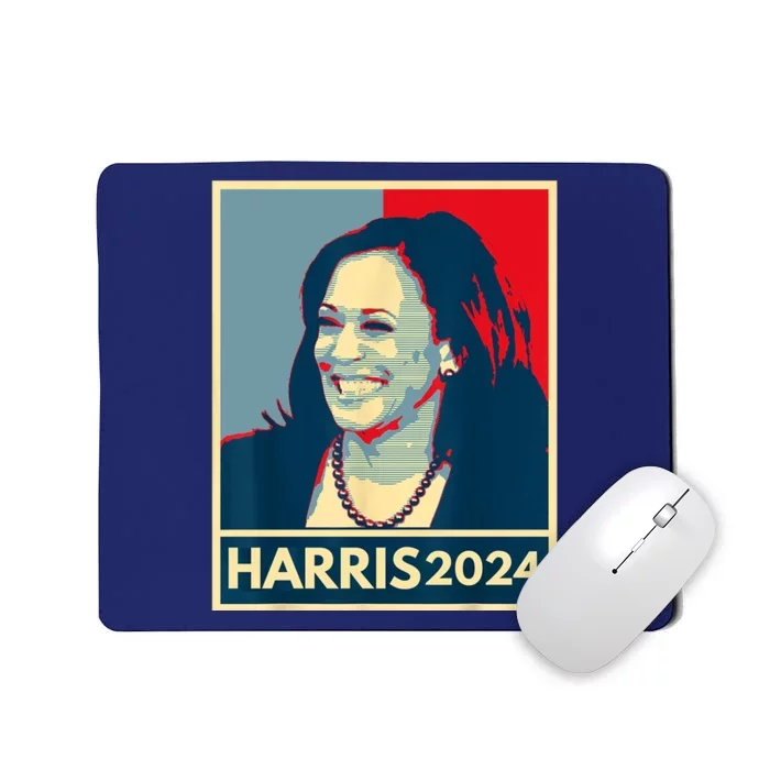 Kamala Harris 2024 Retro Usa Election Mousepad