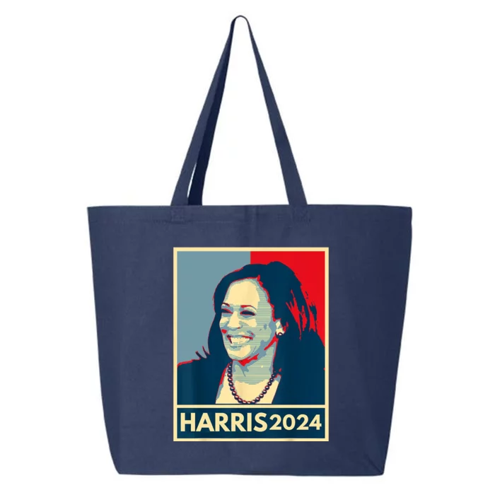 Kamala Harris 2024 Retro Usa Election 25L Jumbo Tote