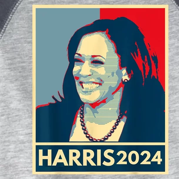 Kamala Harris 2024 Retro Usa Election Toddler Fine Jersey T-Shirt