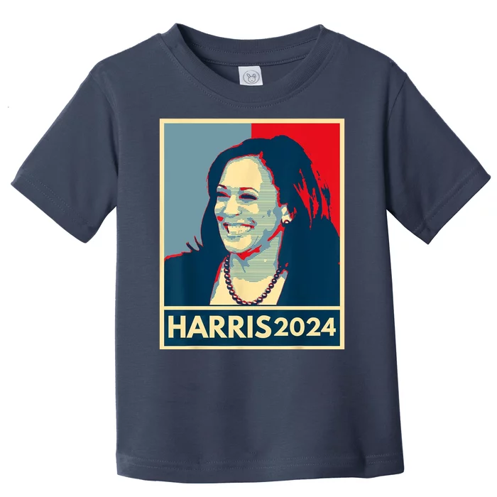 Kamala Harris 2024 Retro Usa Election Toddler T-Shirt