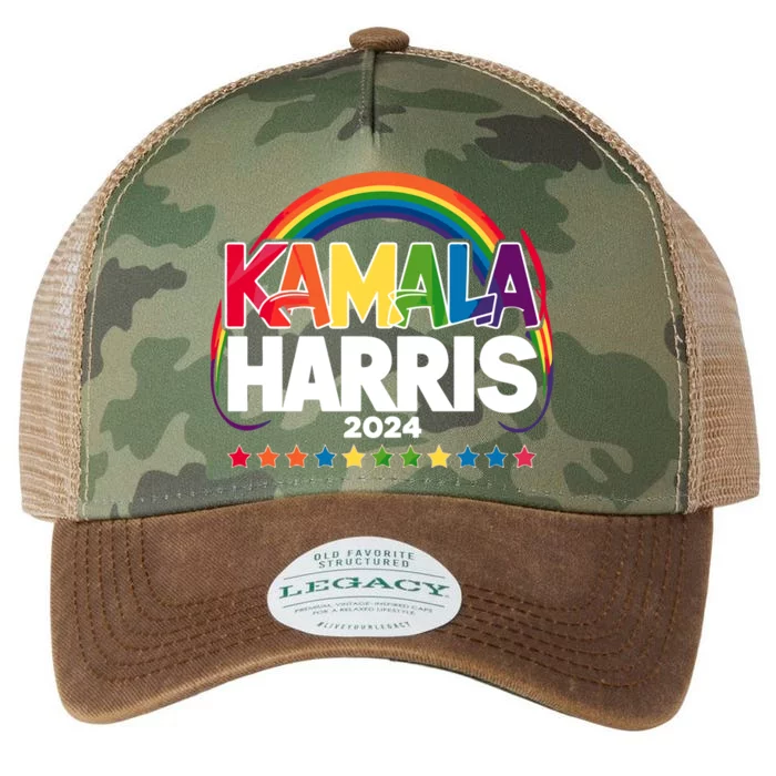 Kamala Harris 2024 Legacy Tie Dye Trucker Hat