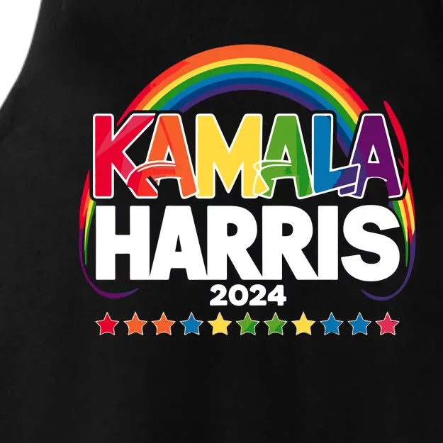 Kamala Harris 2024 Ladies Tri-Blend Wicking Tank