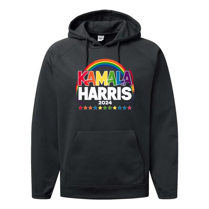 Kamala Harris 2024 Performance Fleece Hoodie