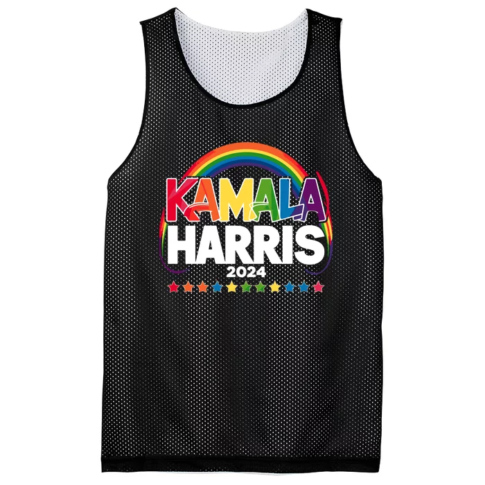 Kamala Harris 2024 Mesh Reversible Basketball Jersey Tank