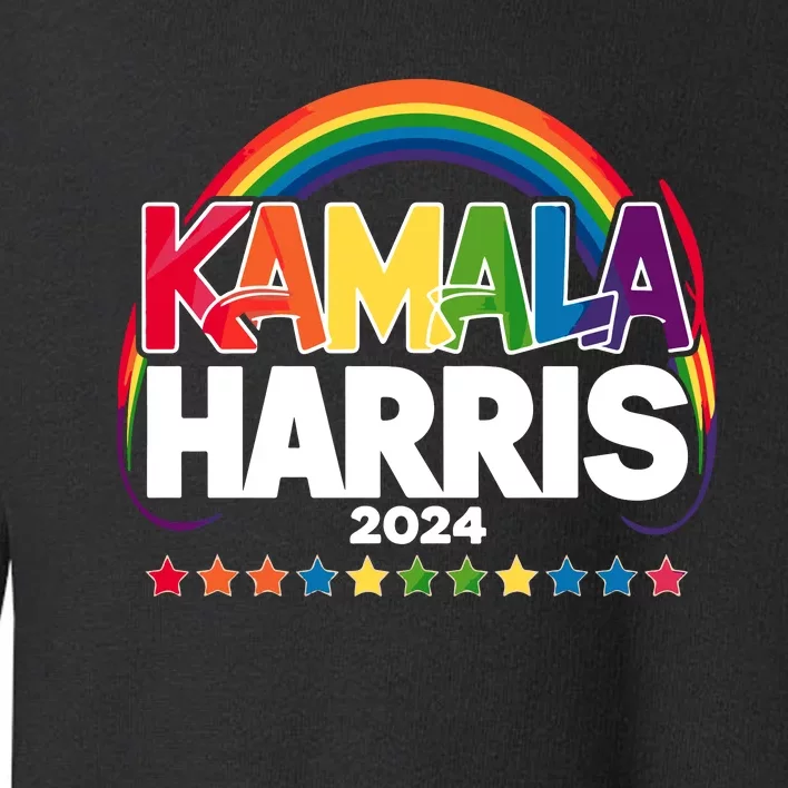 Kamala Harris 2024 Toddler Sweatshirt