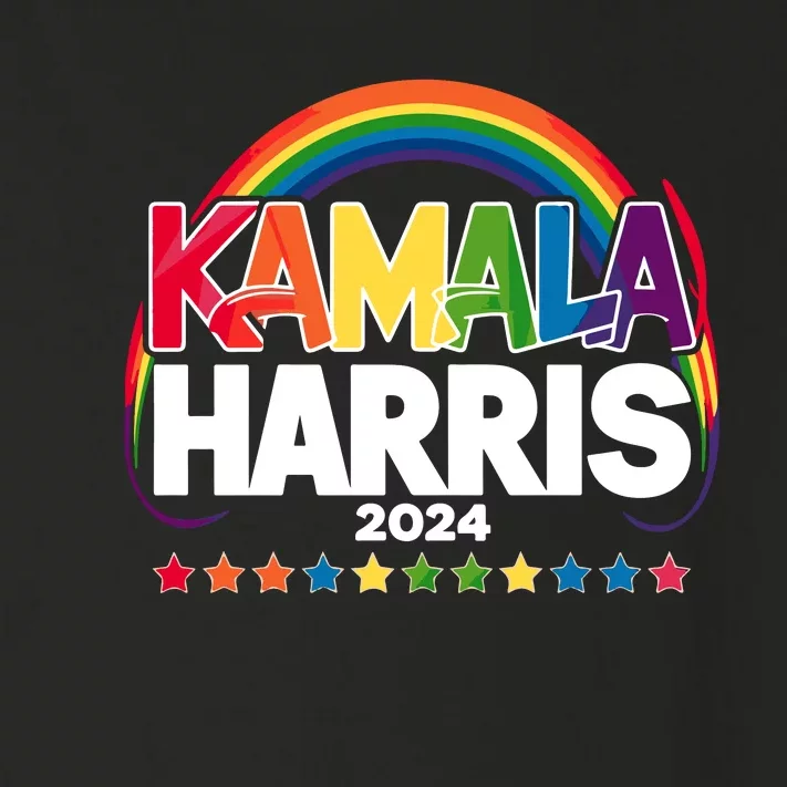 Kamala Harris 2024 Toddler Long Sleeve Shirt