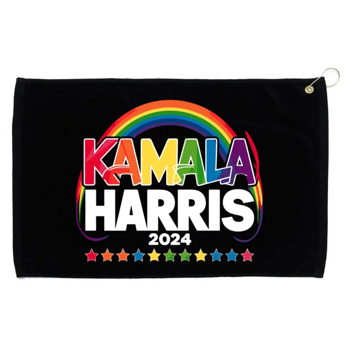 Kamala Harris 2024 Grommeted Golf Towel