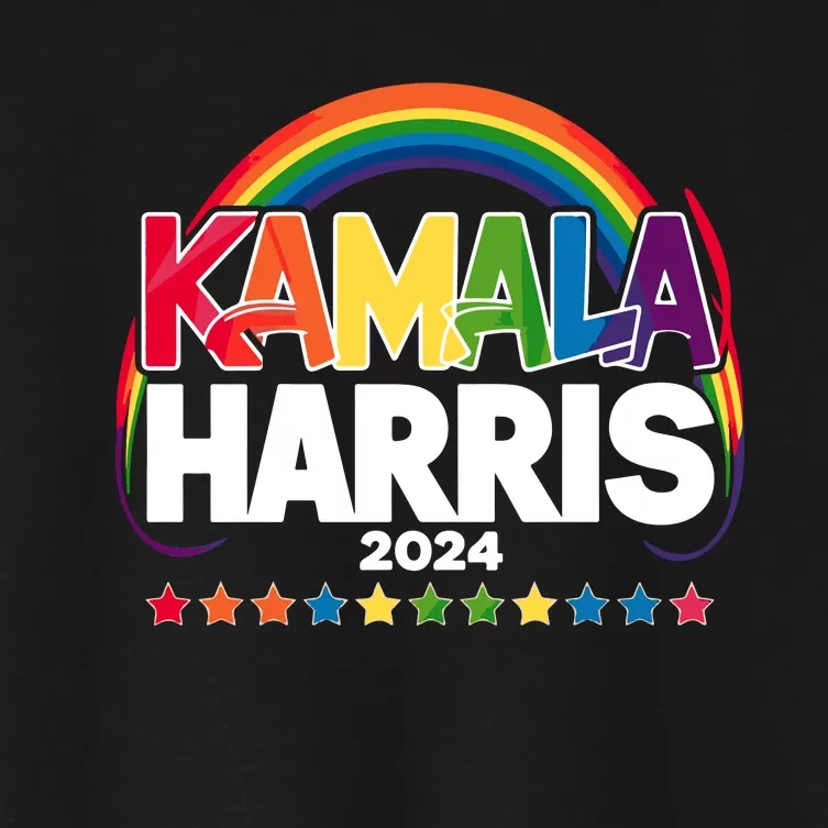 Kamala Harris 2024 Women's Crop Top Tee