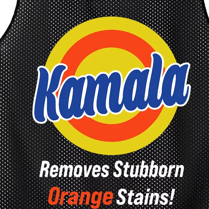 Kamala Harris 2024 Removes Stubborn Orange Stains Mesh Reversible Basketball Jersey Tank