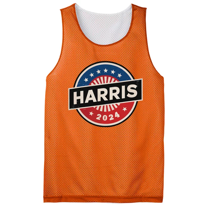 Kamala Harris 2024 For President Campaign 2024 Us Flag Mesh Reversible Basketball Jersey Tank