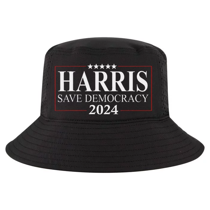 Kamala Harris 2024 Save Our Democracy Vote For President Cool Comfort Performance Bucket Hat