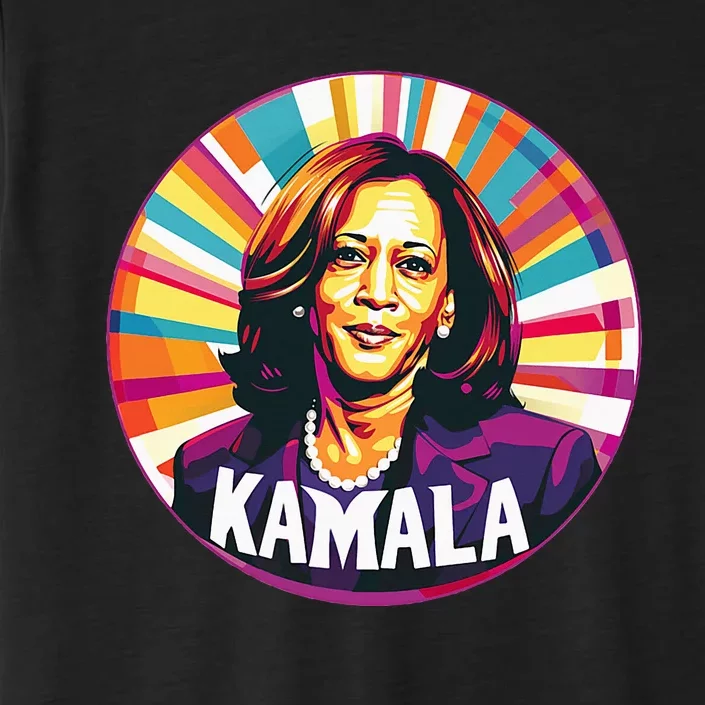 Kamala Harris 2024 24 Madam Vice President ChromaSoft Performance T-Shirt