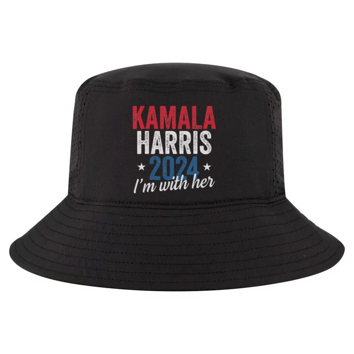 Kamala Harris 2024 Support IM With Her Kamala Harris 2024 Cool Comfort Performance Bucket Hat