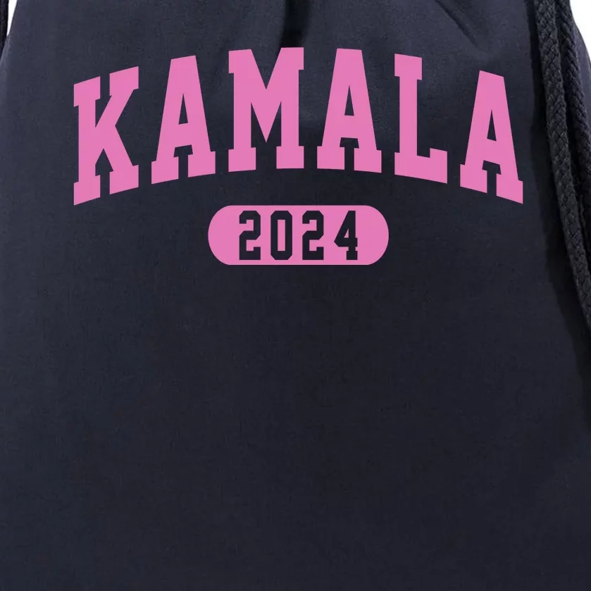 Kamala Harris 2024 President Varsity Drawstring Bag