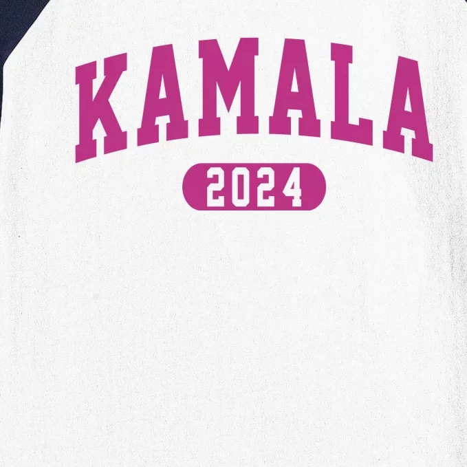 Kamala Harris 2024 President Varsity Baseball Sleeve Shirt