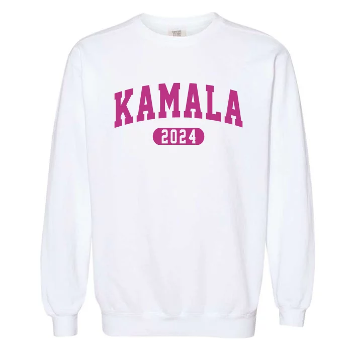 Kamala Harris 2024 President Varsity Garment-Dyed Sweatshirt