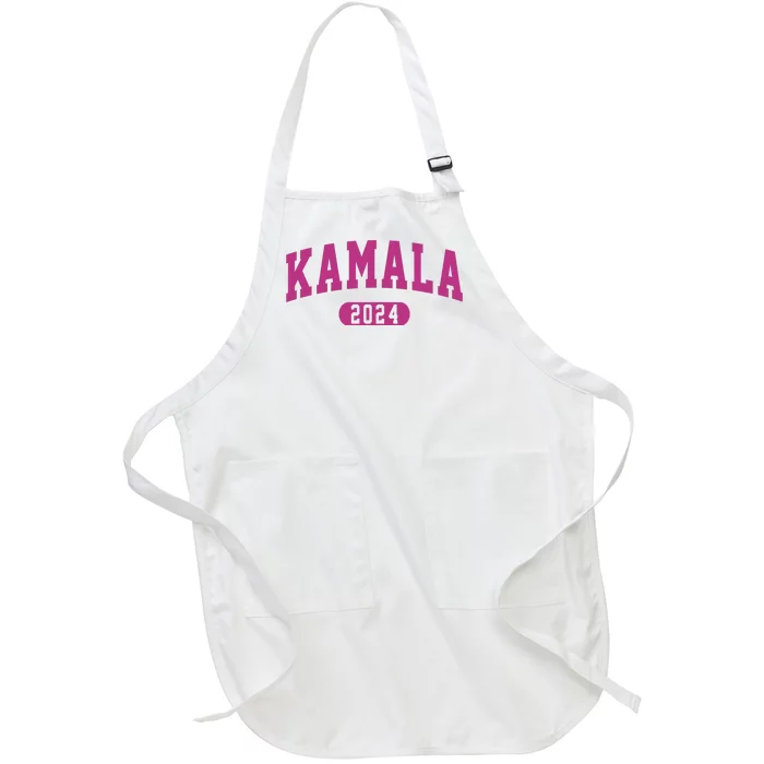 Kamala Harris 2024 President Varsity Full-Length Apron With Pocket