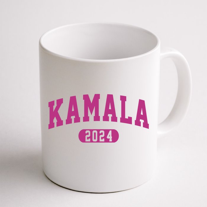 Kamala Harris 2024 President Varsity Front & Back Coffee Mug