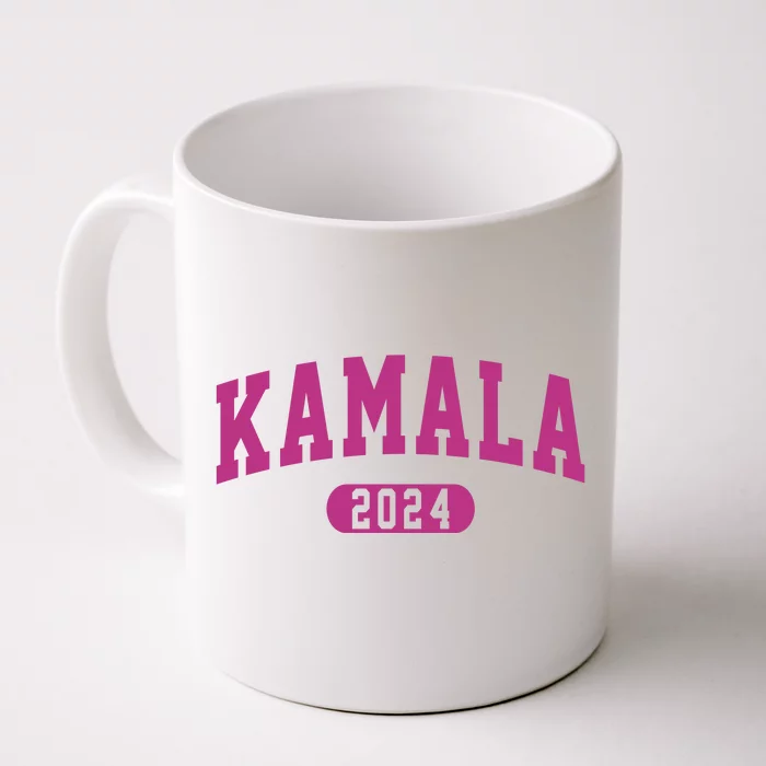 Kamala Harris 2024 President Varsity Front & Back Coffee Mug