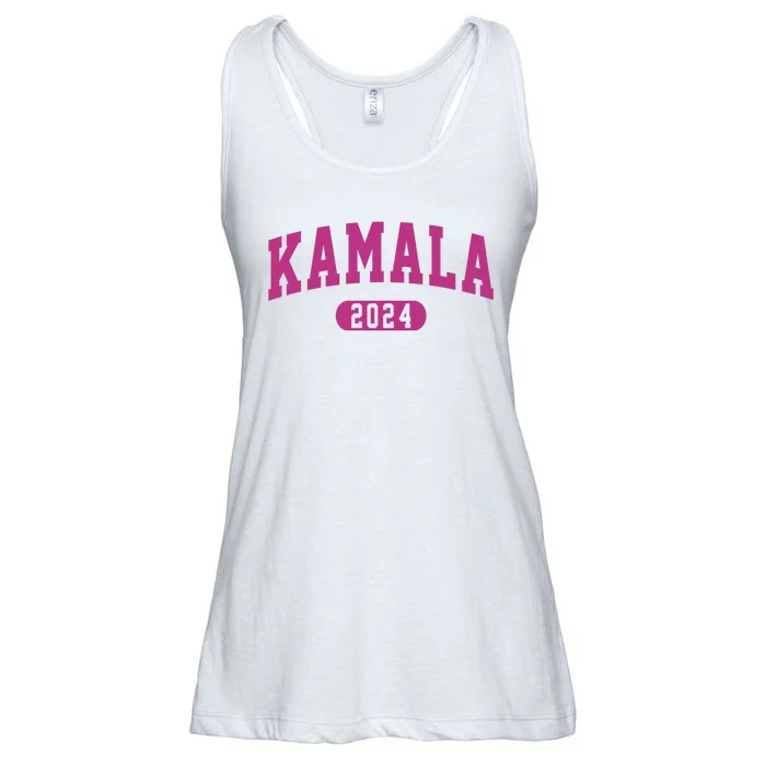 Kamala Harris 2024 President Varsity Ladies Essential Flowy Tank