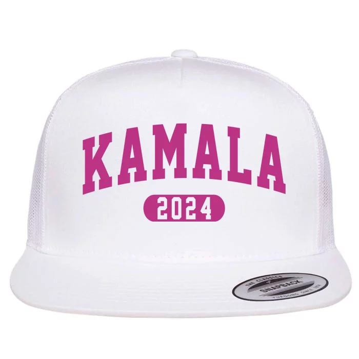 Kamala Harris 2024 President Varsity Flat Bill Trucker Hat