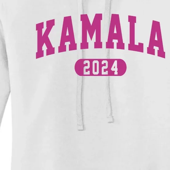 Kamala Harris 2024 President Varsity Women's Pullover Hoodie