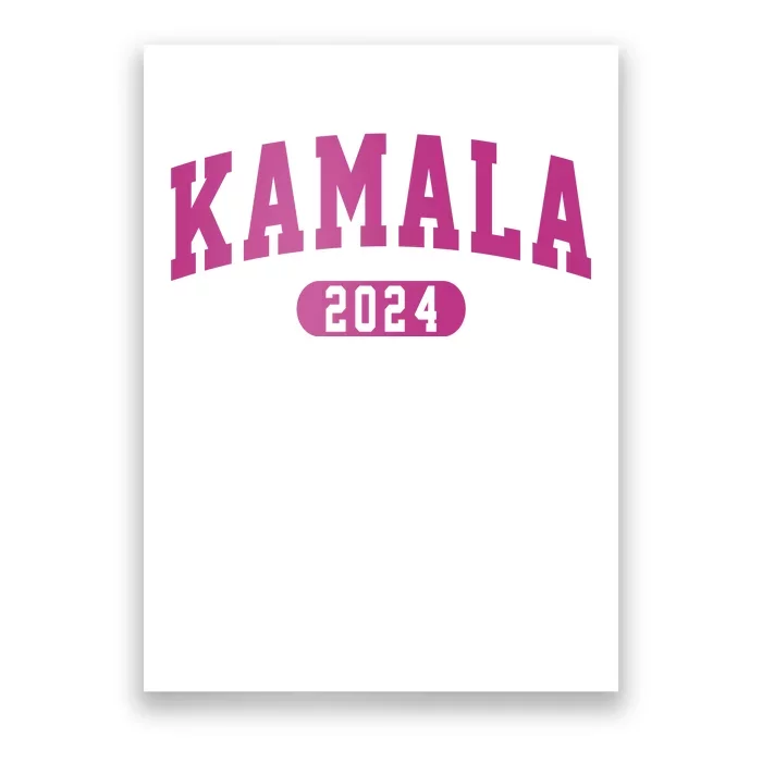 Kamala Harris 2024 President Varsity Poster