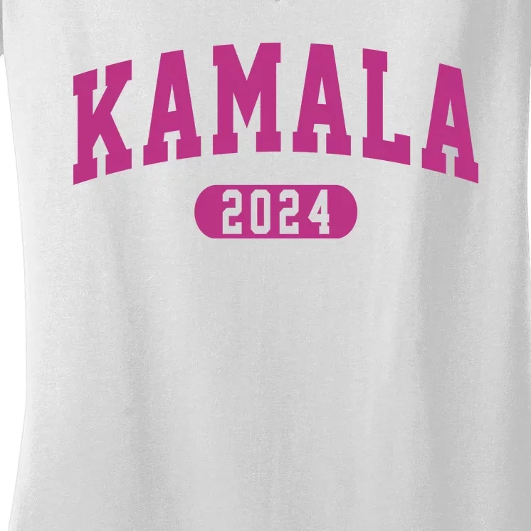 Kamala Harris 2024 President Varsity Women's V-Neck T-Shirt