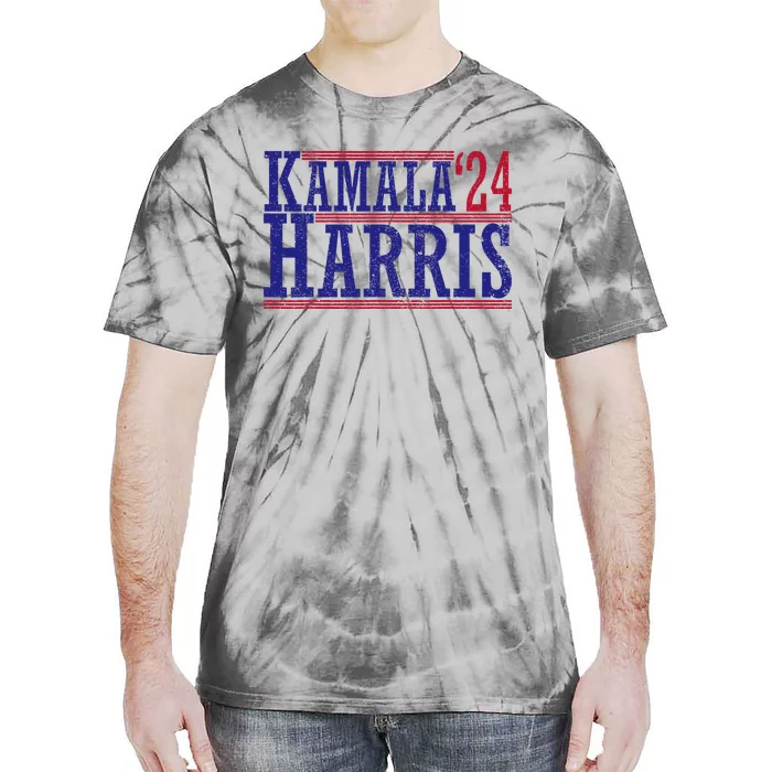 Kamala Harris 24 Harris 2024 Elect President Harris Tie-Dye T-Shirt