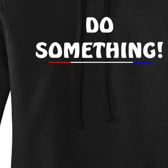 Kamala Harris 2024 Election Michelle Obama Do Something! Women's Pullover Hoodie