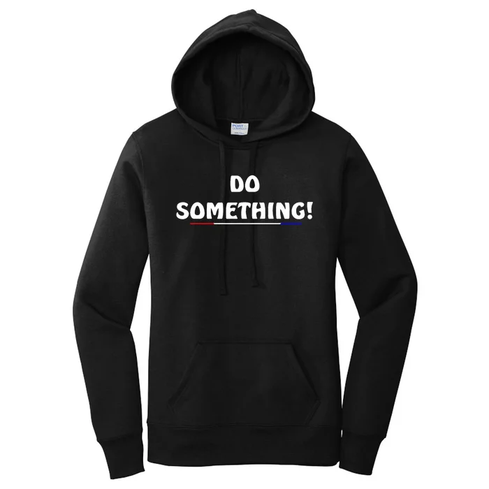 Kamala Harris 2024 Election Michelle Obama Do Something! Women's Pullover Hoodie