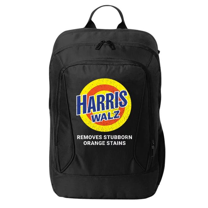 Kamala Harris 2024 Removes Stubborn Orange Stains Humorous Gift City Backpack