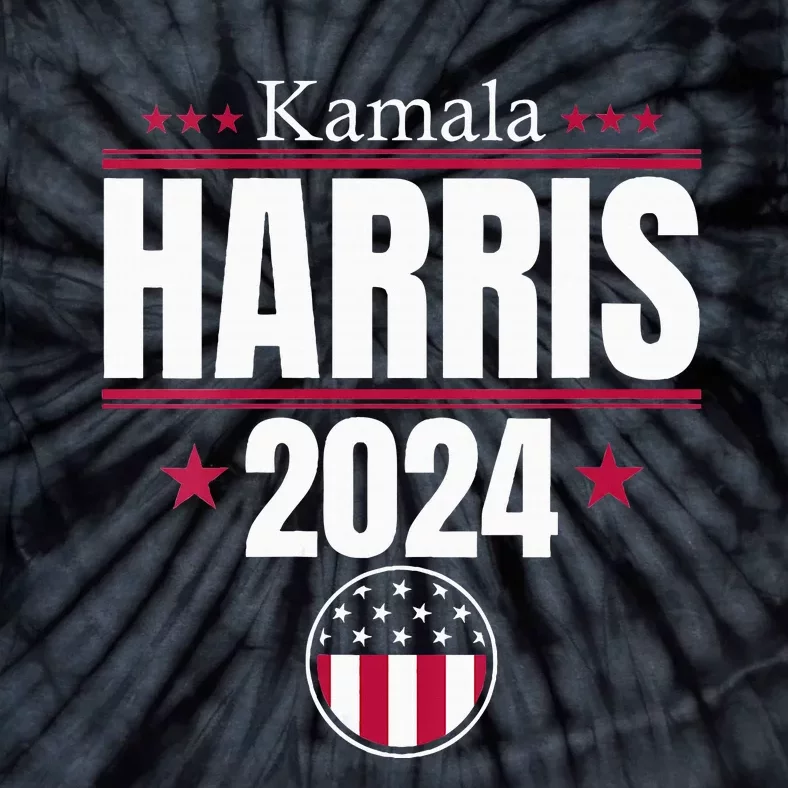 Kamala Harris 2024 For President Vote Kamala Harris In 24 Tie-Dye T-Shirt