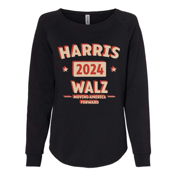 Kamala Harris 2024 Athletic Womens California Wash Sweatshirt