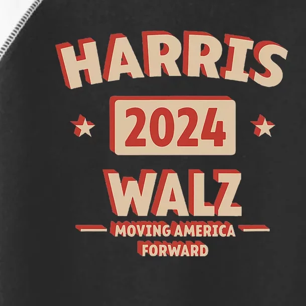 Kamala Harris 2024 Athletic Toddler Fine Jersey T-Shirt