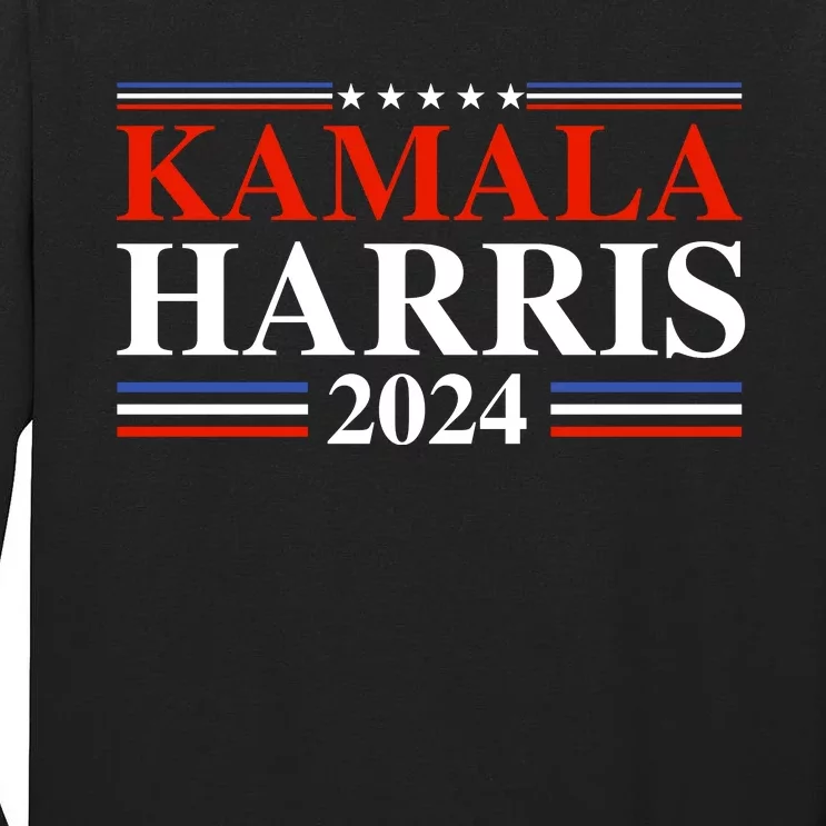 Kamala Harris 2024 Tall Long Sleeve T-Shirt