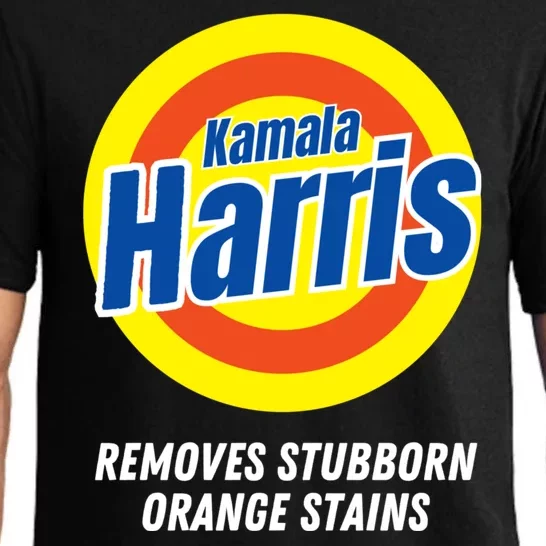 Kamala Harris 2024 Removes Stubborn Orange Stains Humorous Pajama Set