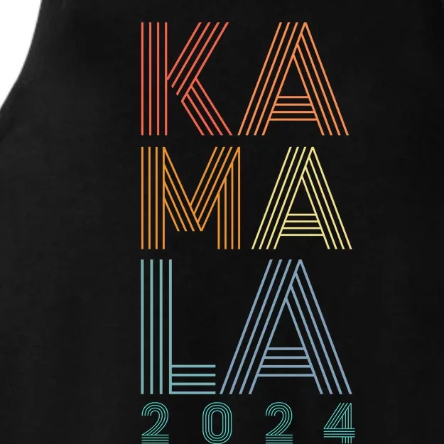 Kamala Harris 2024 Presidential Election Ladies Tri-Blend Wicking Tank