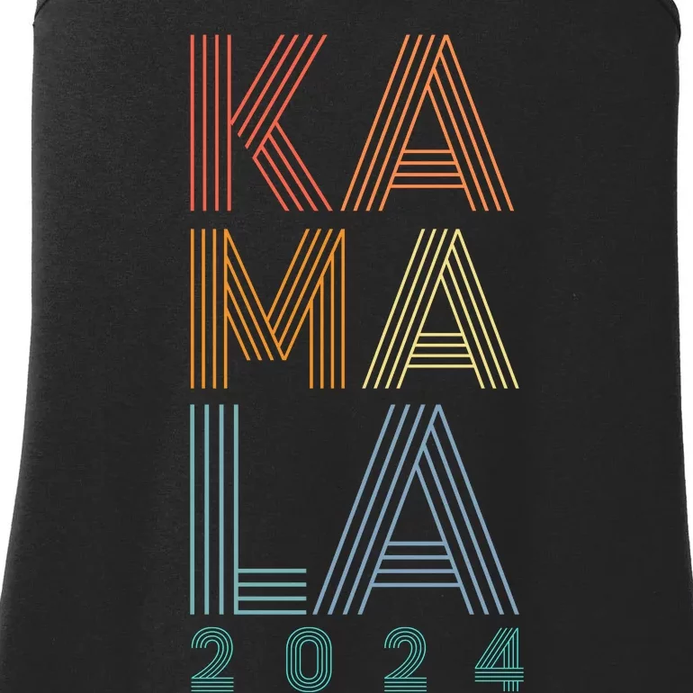 Kamala Harris 2024 Presidential Election Ladies Essential Tank