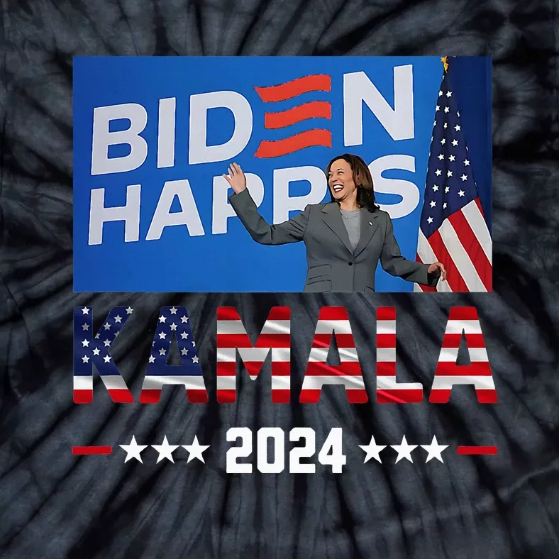 Kamala Harris 2024 Tie-Dye T-Shirt