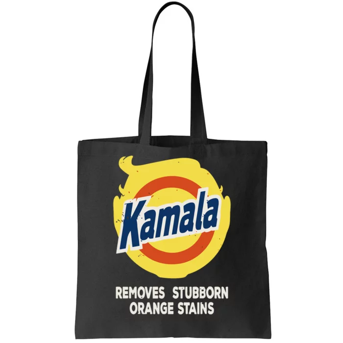 Kamala Harris 2024 Removes Stubborn Orange Stains Humorous Tote Bag