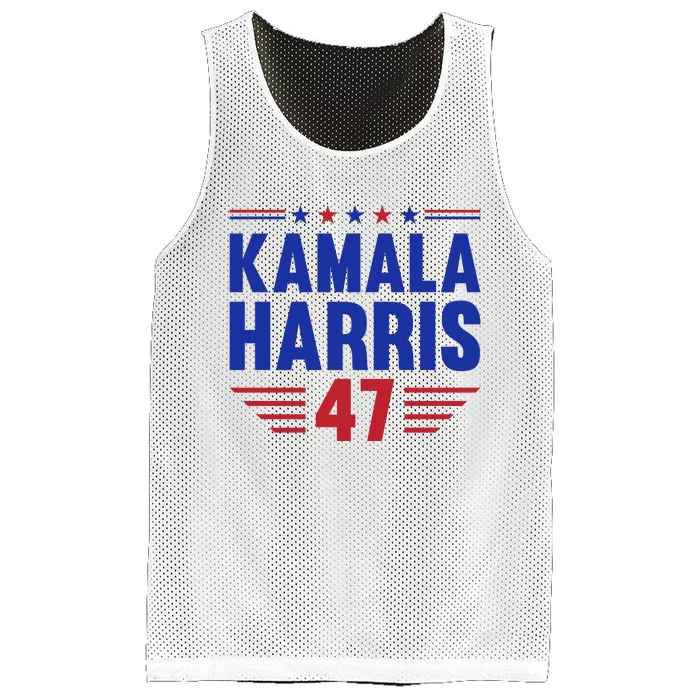 Kamala Harris 2024 Madam President Kamala Harris 47 Mesh Reversible Basketball Jersey Tank