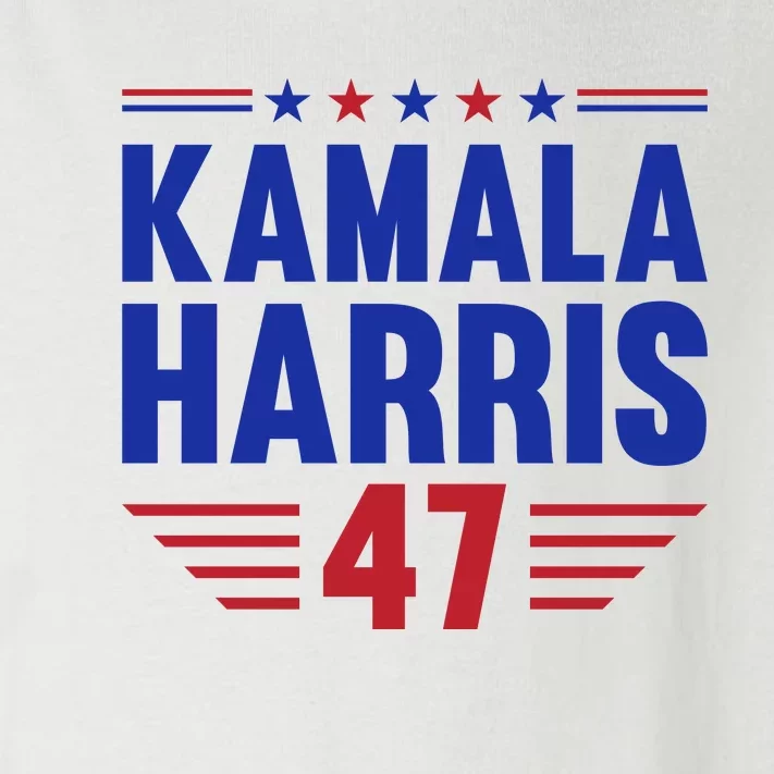 Kamala Harris 2024 Madam President Kamala Harris 47 Toddler Long Sleeve Shirt