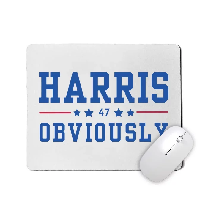 Kamala Harris 2024 Obviously Mousepad