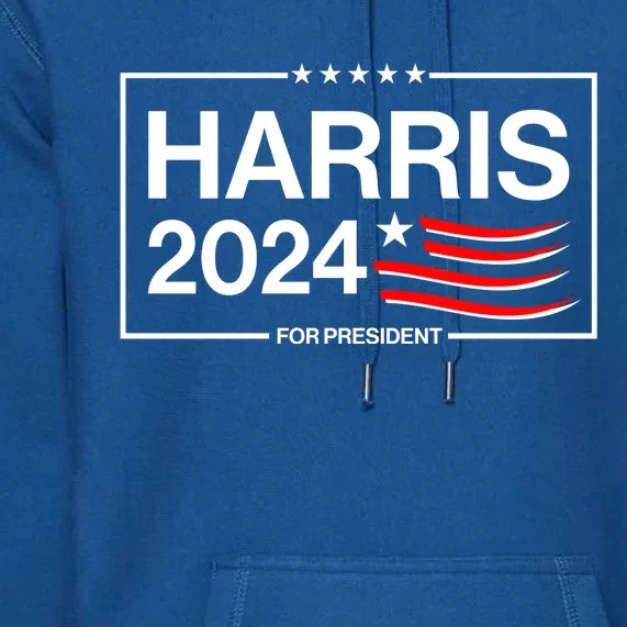 Kamala Harris 2024 For President Premium Hoodie