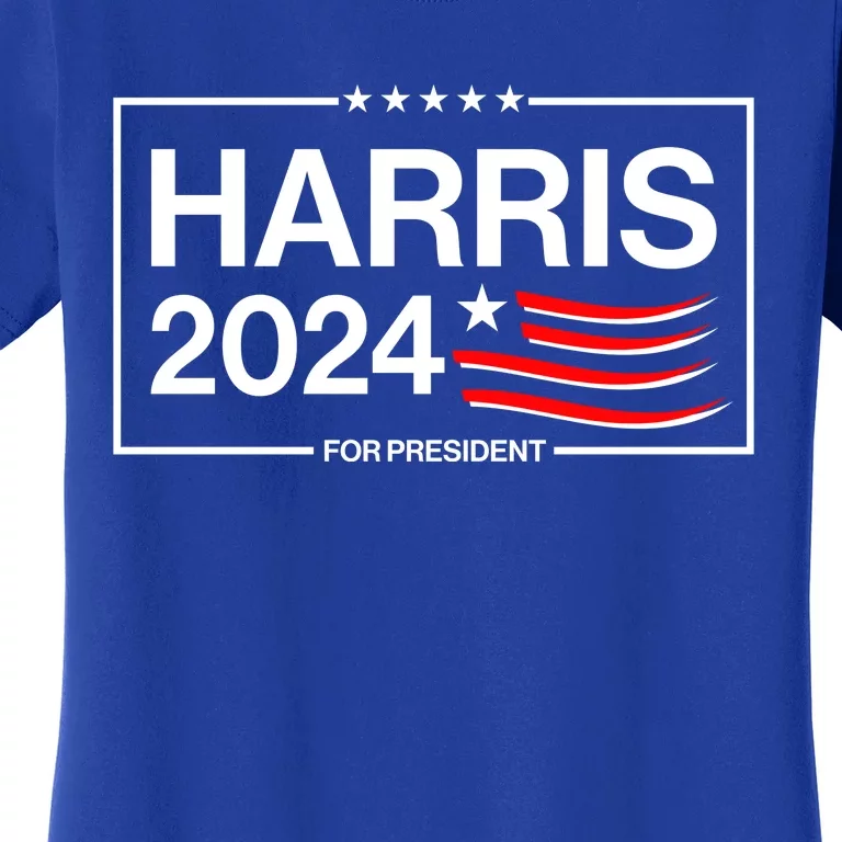 Kamala Harris 2024 For President Women's T-Shirt