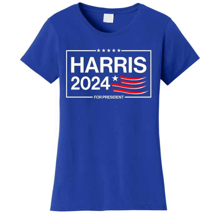 Kamala Harris 2024 For President Women's T-Shirt